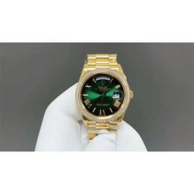 Gold Rolex Daydate - Image 3