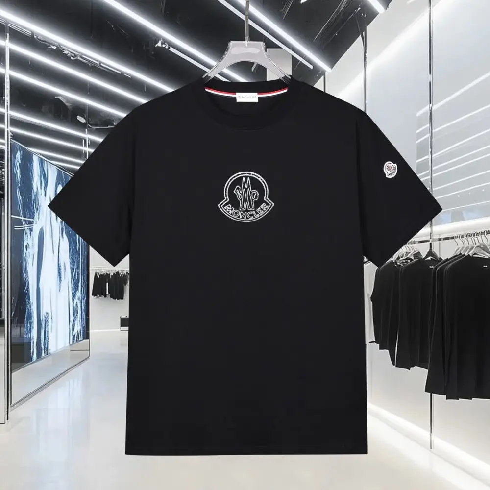 Moncler Black Tee
